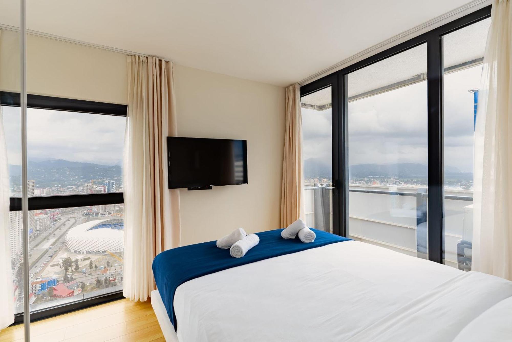 Elegance Sea View Aparthotel In Orbi City บาทูมิ ภายนอก รูปภาพ